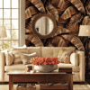 VIBRANT TROPICAL LEAF WALLPAPER IN GOLD AND BLACK FOR A BOLD AND EXOTIC STATEMENT WALL WALLPAPER