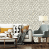 MODERN STONE MOSAIC WALLPAPER IN NATURAL EARTH TONES FOR A CONTEMPORARY TOUCH WALLPAPER