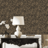 CONTEMPORARY TEXTURED WALLPAPER IN BOLD BLACK AND GOLD FOR A SOPHISTICATED LOOK WALLPAPER