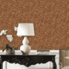 EARTHY TEXTURED WALLPAPER IN WARM TERRACOTTA SHADES FOR A COZY AMBIANCE WALLPAPER