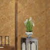 LUXURIOUS GOLD GEOMETRIC WALLPAPER WITH MARBLE EFFECT BACKGROUND FOR A SOPHISTICATED INTERIOR WALLPAPER