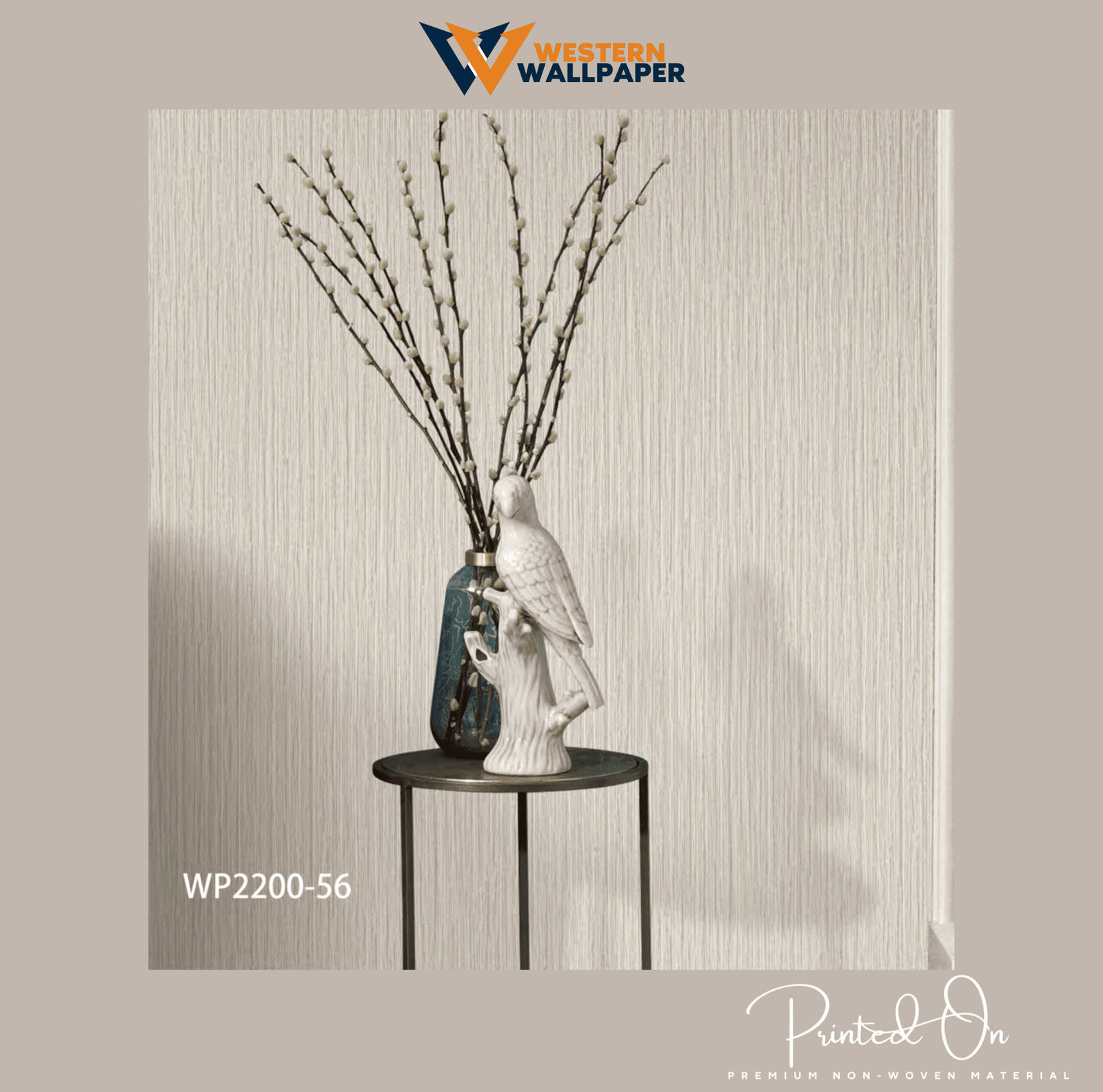 ELEGANT VERTICAL FIBER TEXTURE WALLPAPER IN SOFT OFF-WHITE FOR A CLEAN AND SERENE MODERN LIVING AREA WALLPAPER.