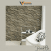 LUXE SWIRLING AGATE WALLPAPER IN WEATHERED BRONZE