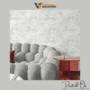 LUXE POLISHED MARBLE WALLPAPER IN ASHEN SILVER