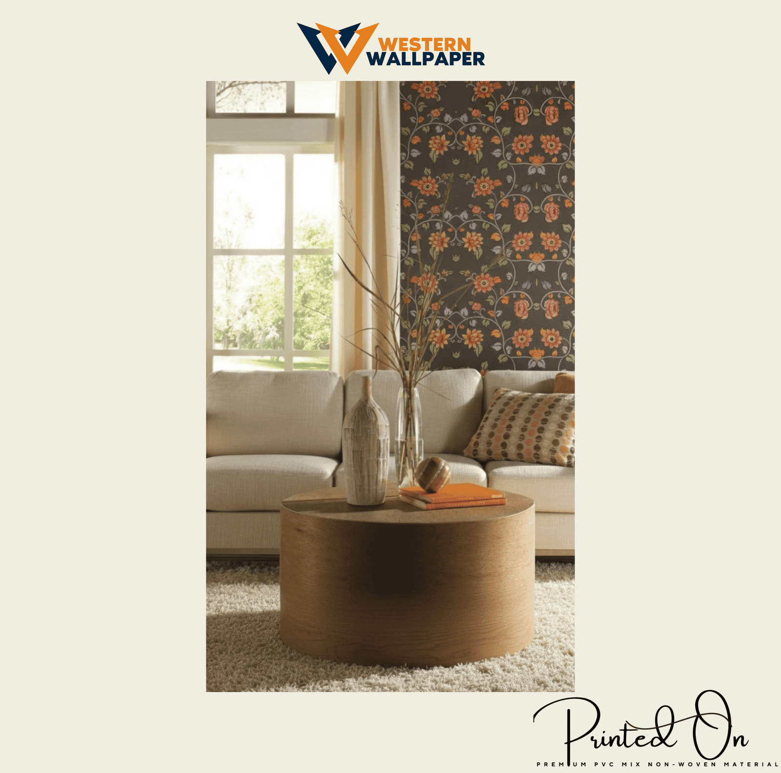 TRADITIONAL FLORAL ARABESQUE WALLPAPER IN DARK GREY AND PINK FOR A REFINED CULTURAL STATEMENT WALL