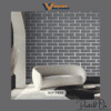 MODERN INDUSTRIAL BRICK WALLPAPER IN CHARCOAL GREY