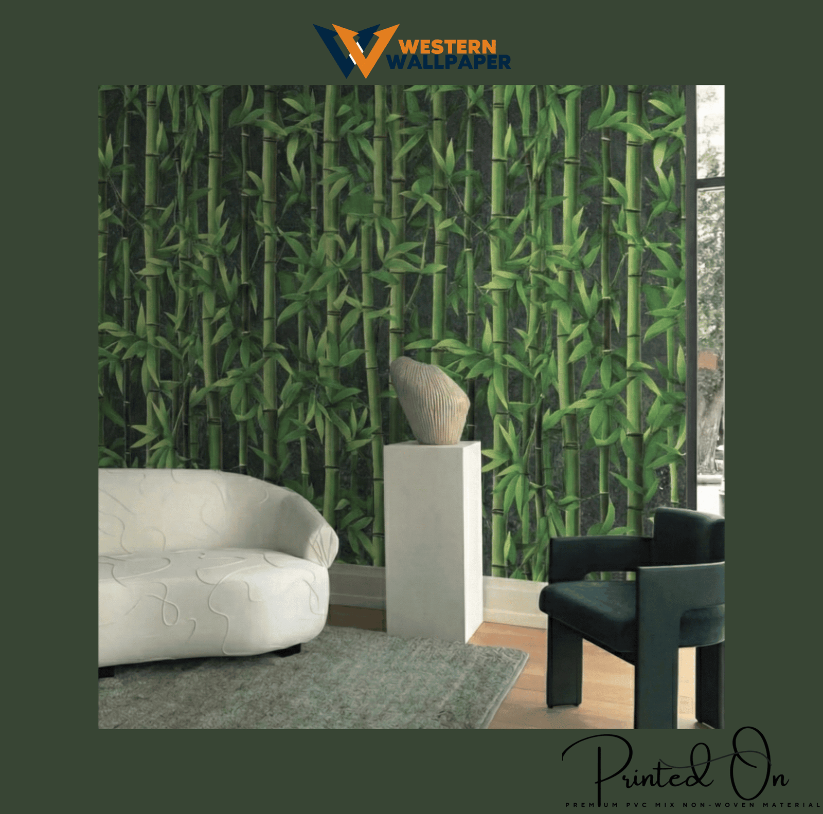 HEARTHSTONE QUARRY MASONRY WALLPAPER IN AMBER EARTH