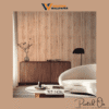 RUSTIC CEDAR WOOD PLANK WALLPAPER IN HONEY OAK